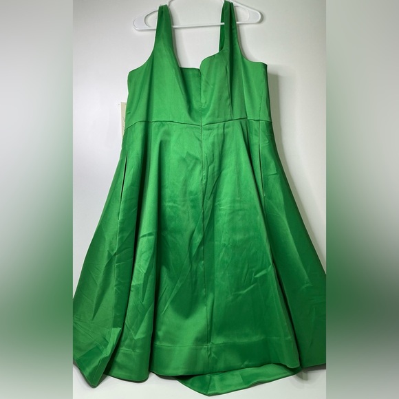 Eliza J Women's Dresses Asymmetrical Midi Green New - Picture 3 of 16